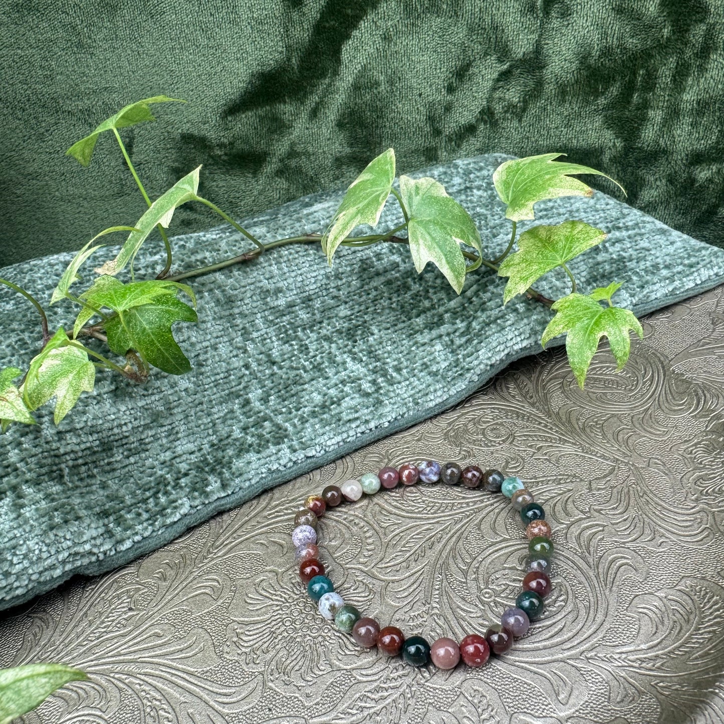 Mixed Jasper Power Bracelet