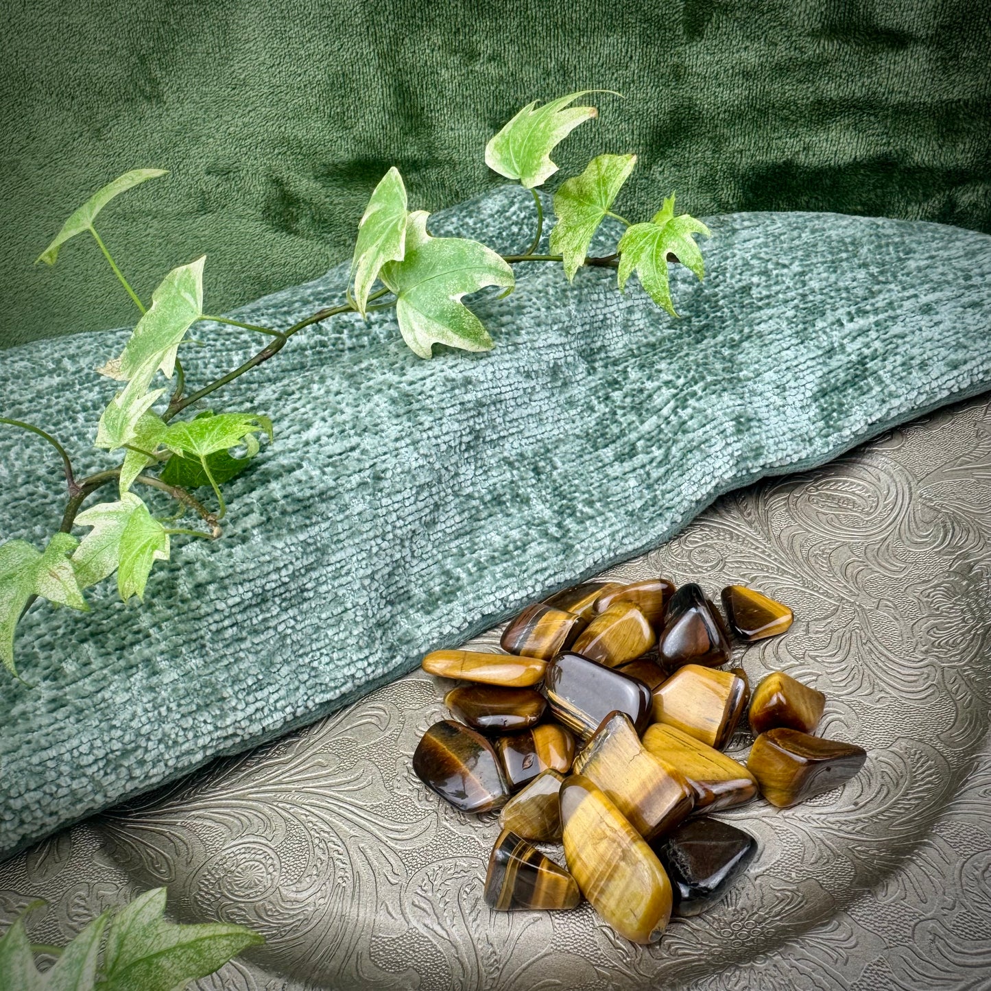 Tiger's Eye Tumblestone