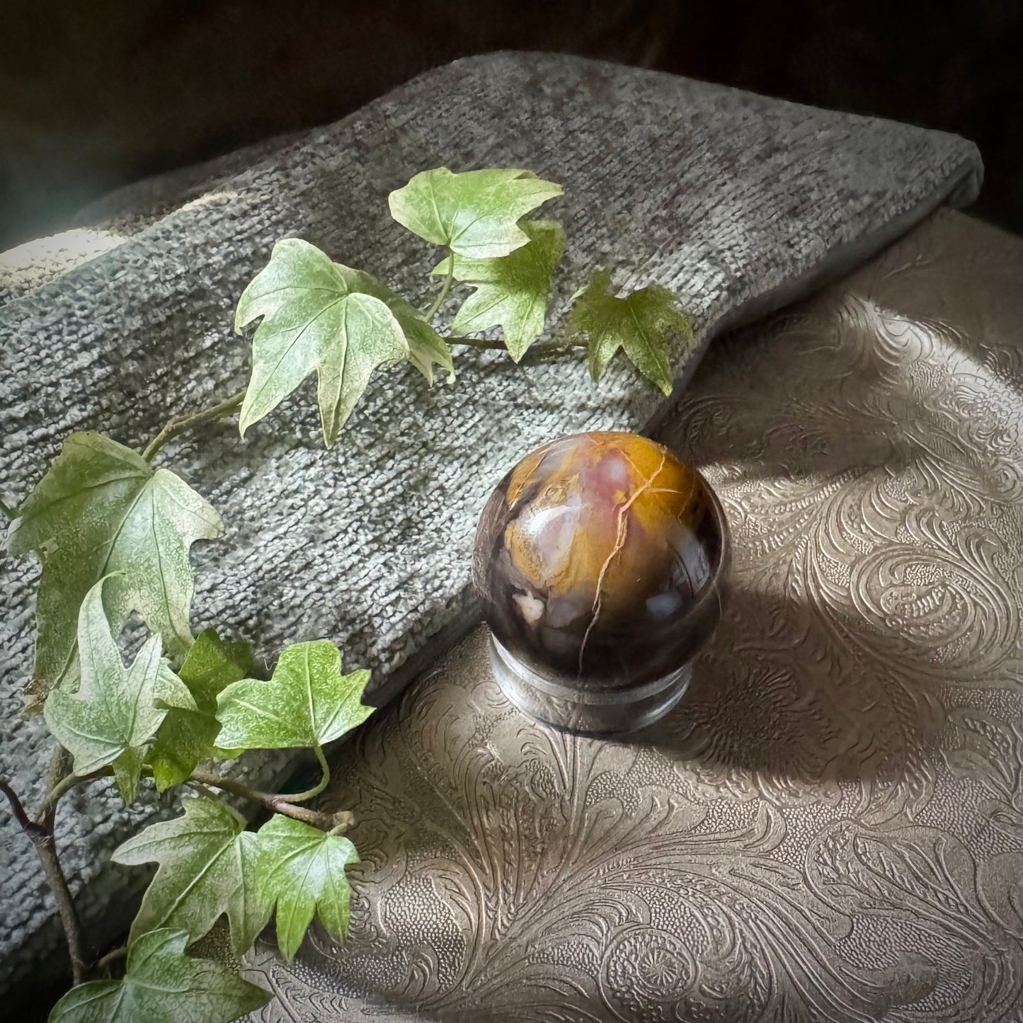 Petrified Wood Sphere