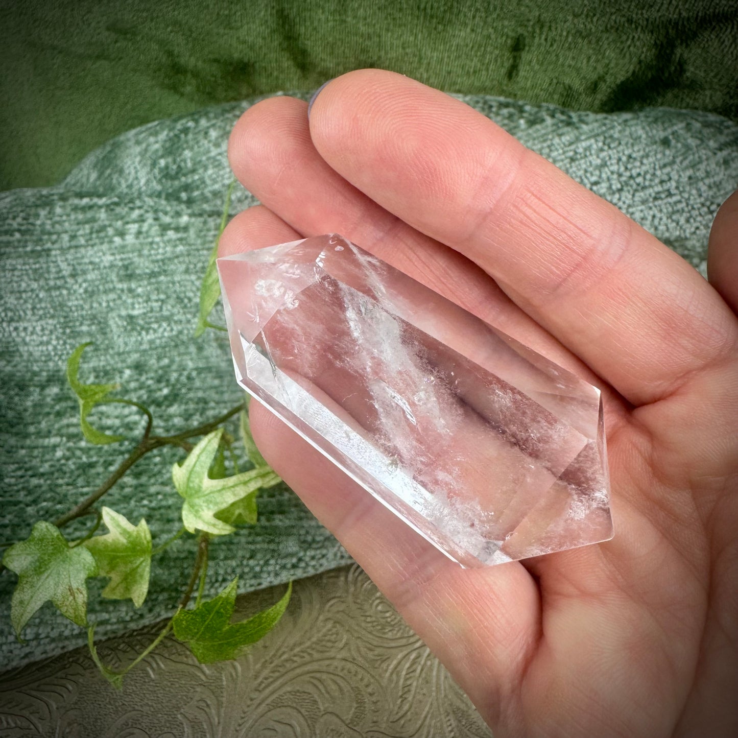Double Terminated Clear Quartz