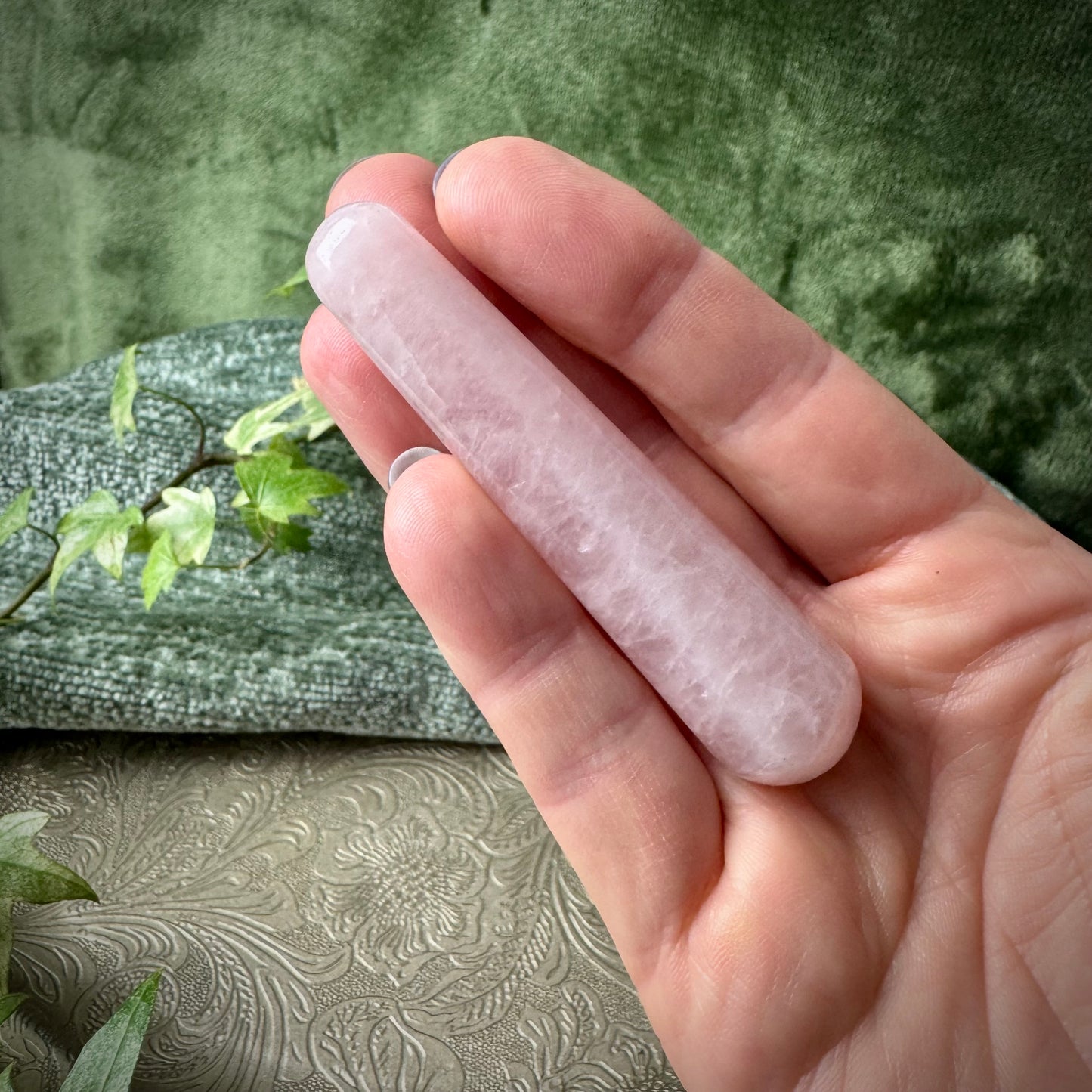 Rose Quartz Massage Wand