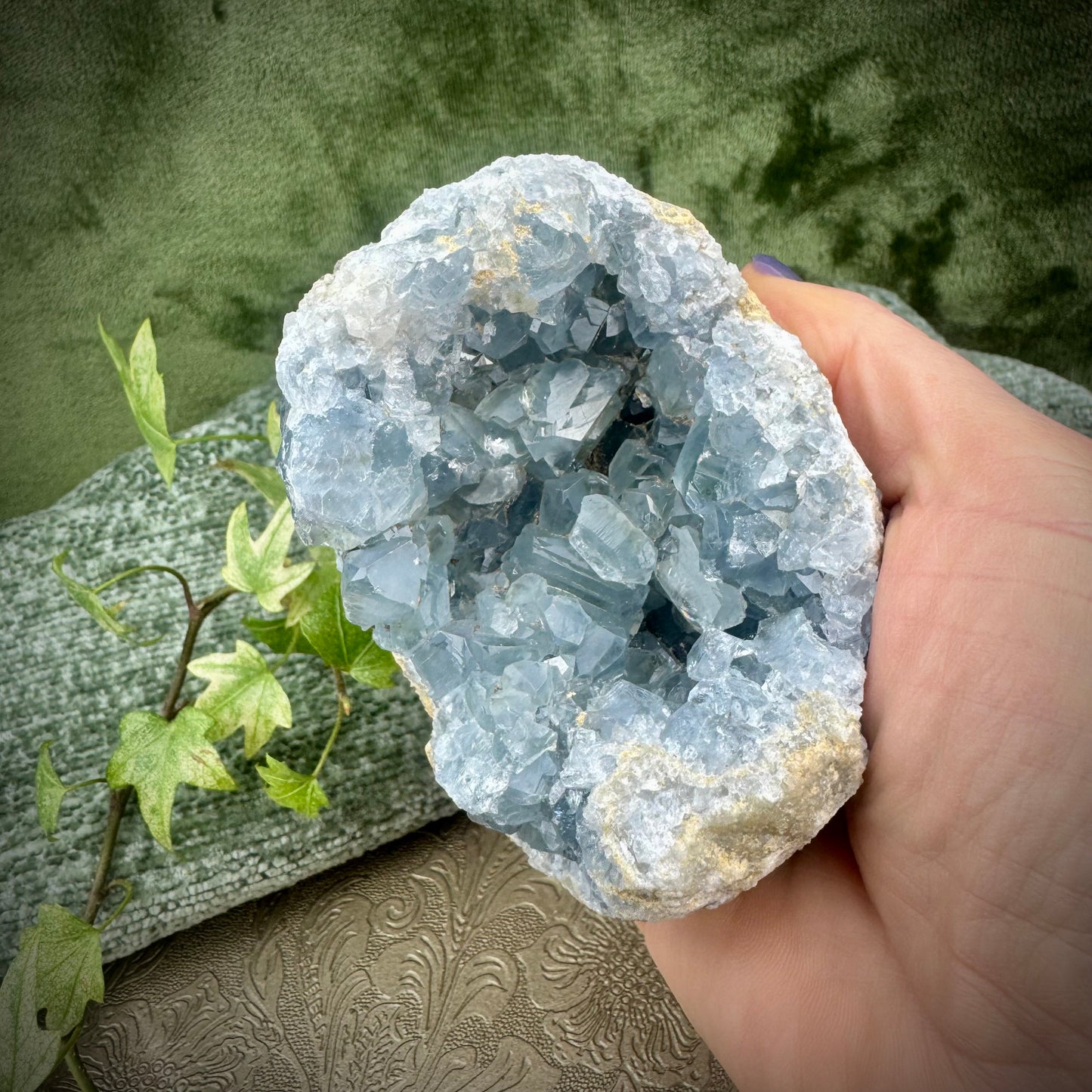 Celestite Cluster