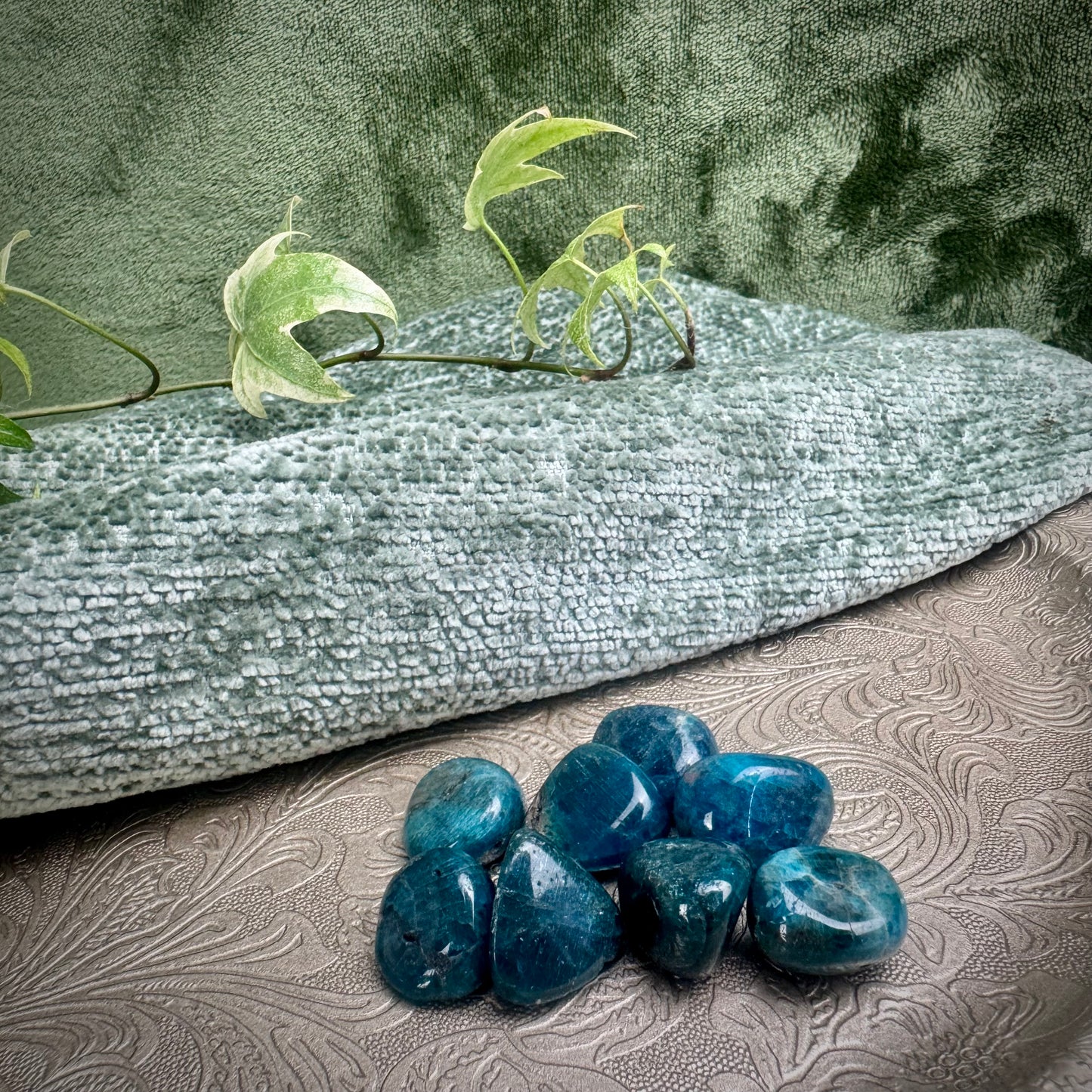 Blue Apatitie Tumblestones