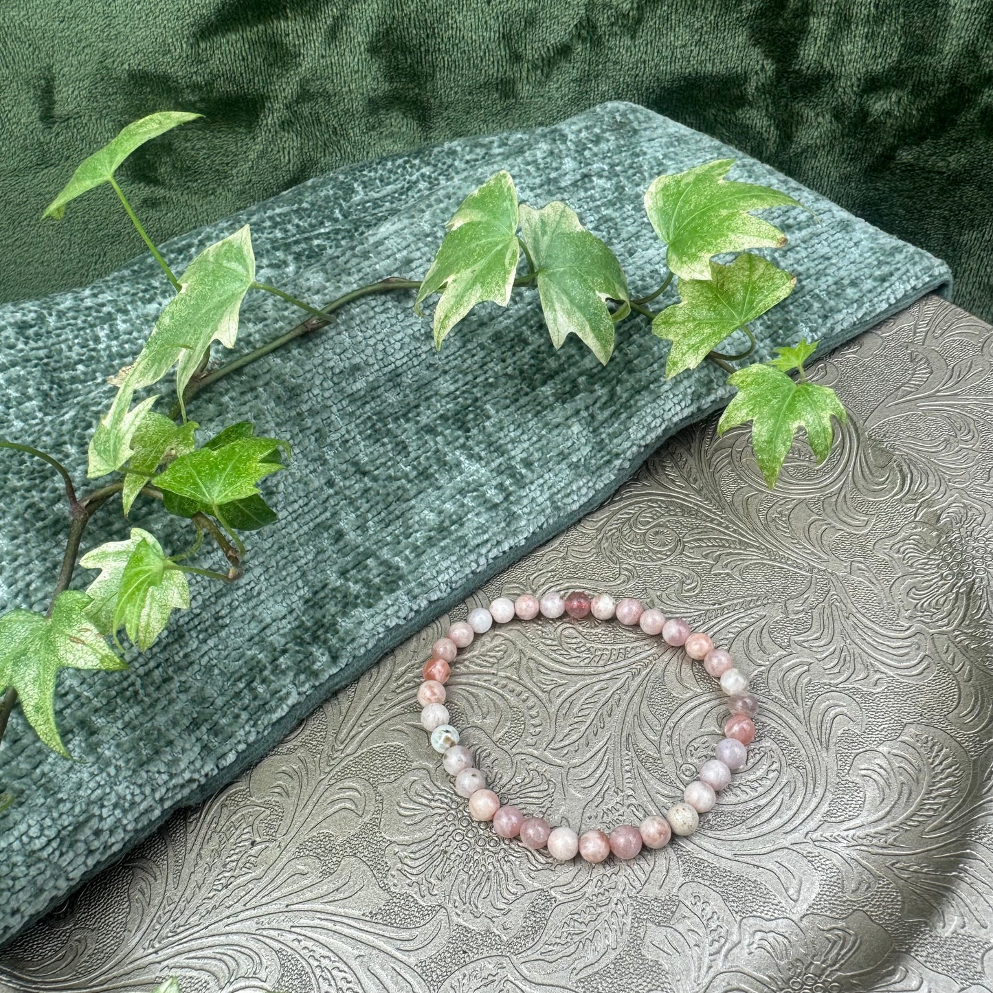 Peach Moonstone Power Bracelet