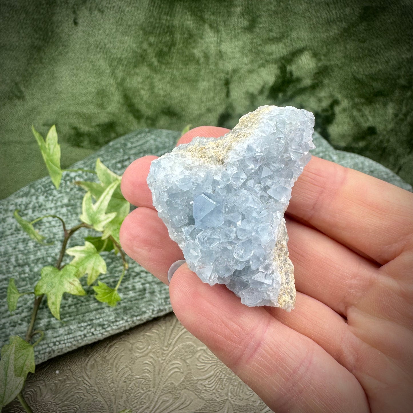Celestite Cluster