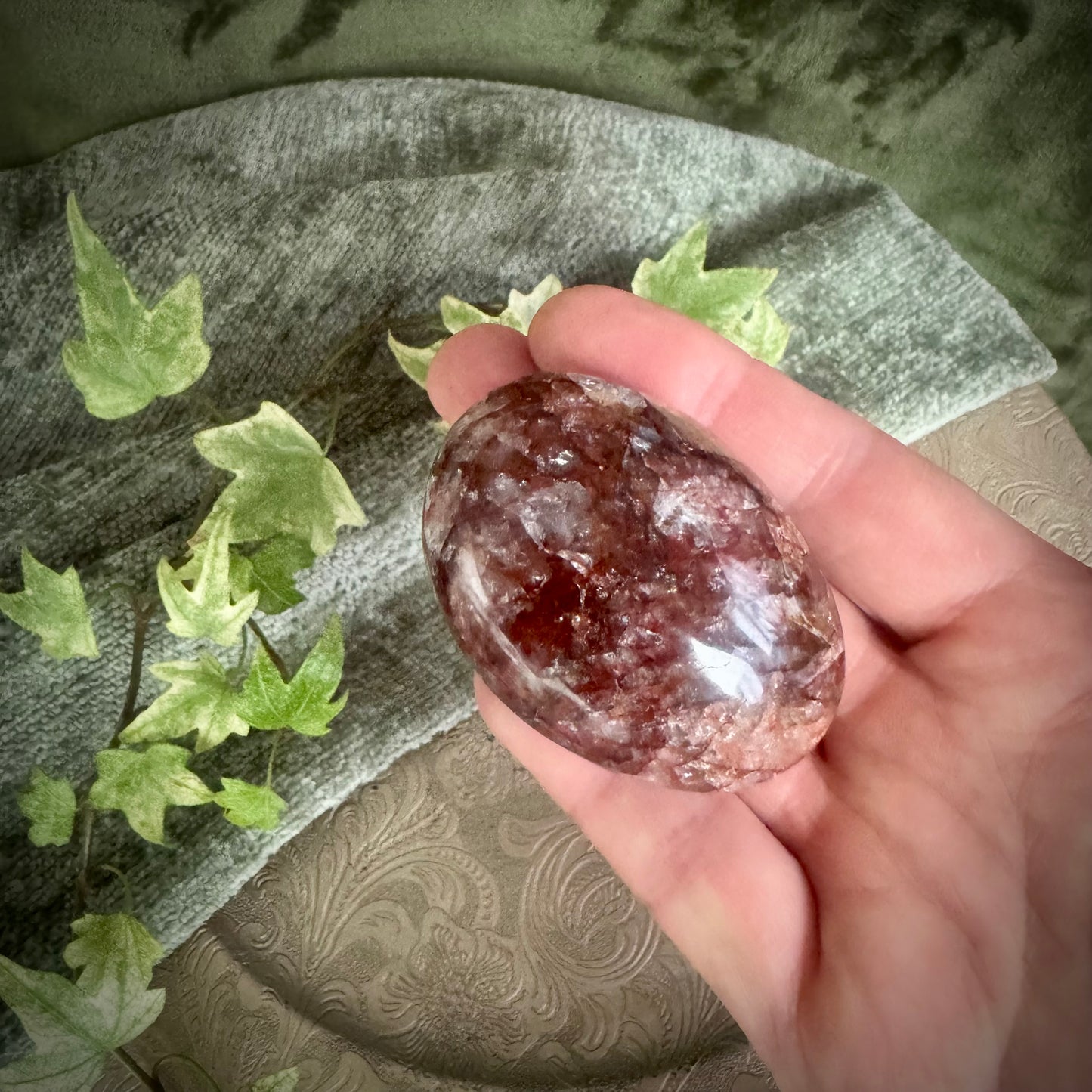 Crimson Healer Palmstone