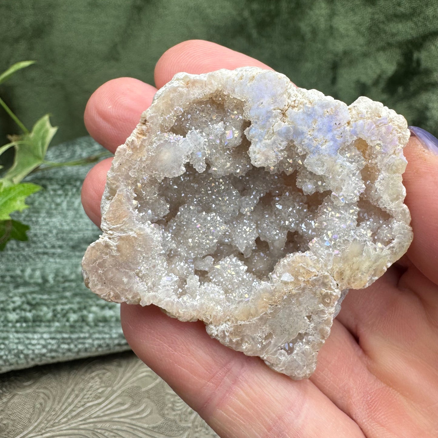 Angel Aura Quartz (Opal Quartz) Geode