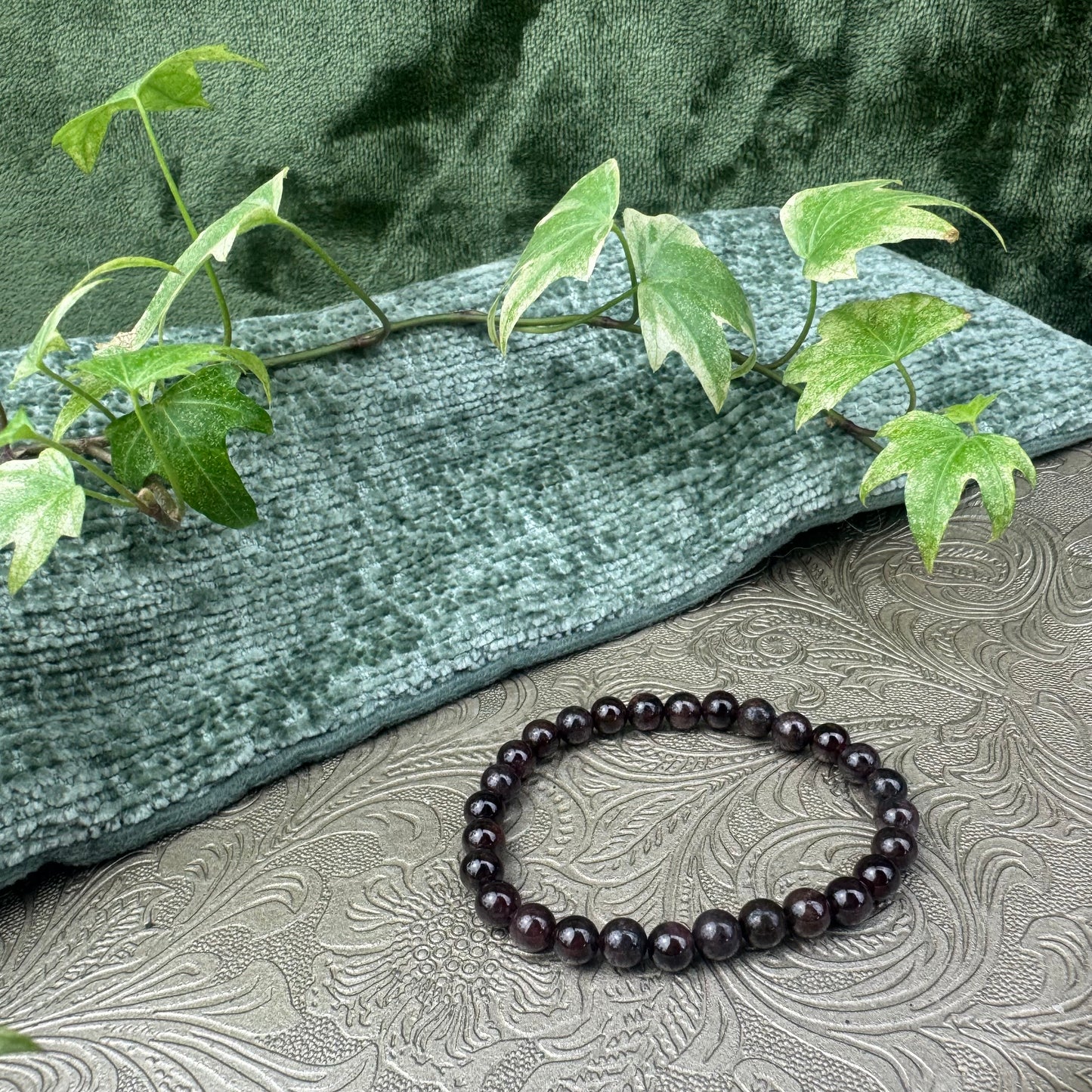 Garnet Power Bracelet