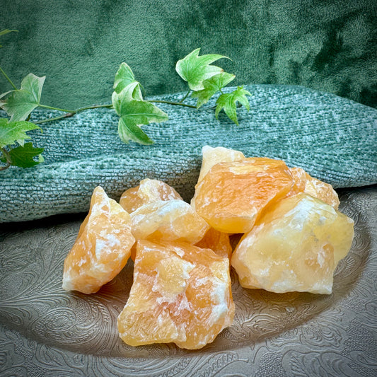 Rough Orange Calcite