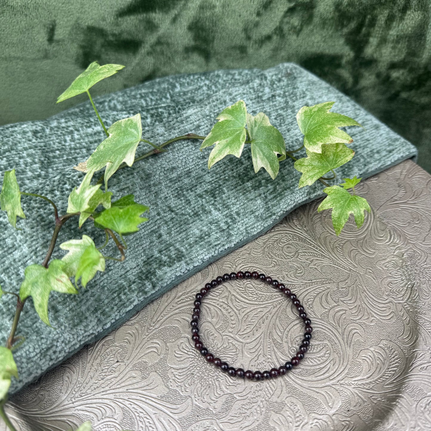 Garnet Power Bracelet