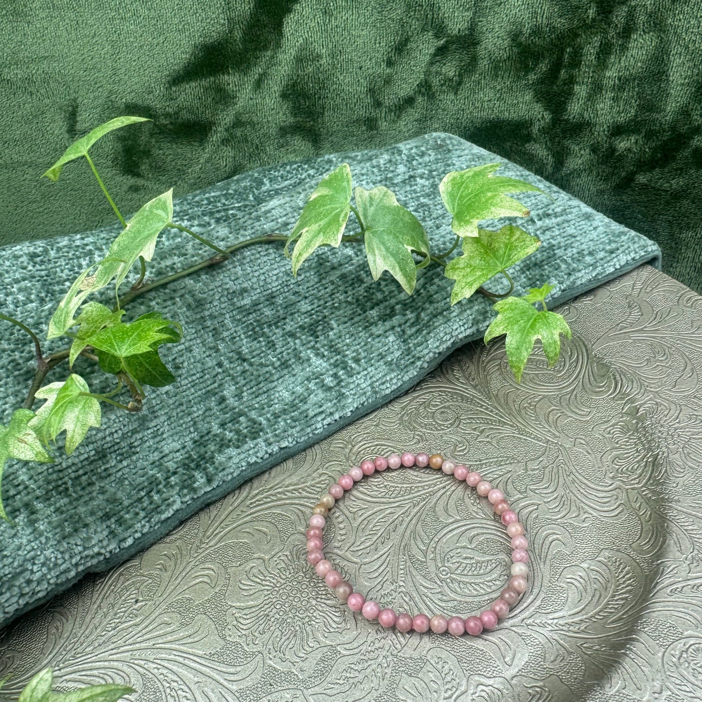 Rhodochrosite Power Bracelet