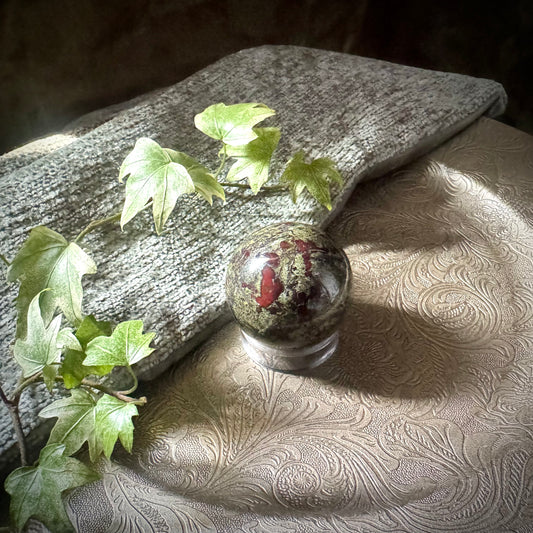 Dragon Blood Jasper Sphere