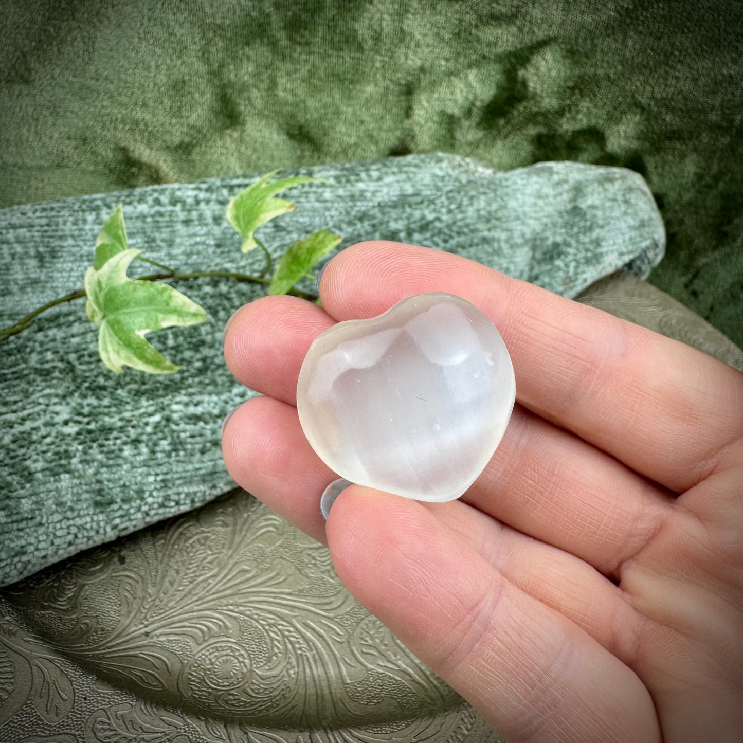 Selenite Heart