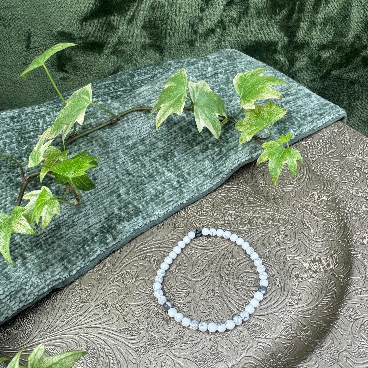 White Howlite Power Bracelet