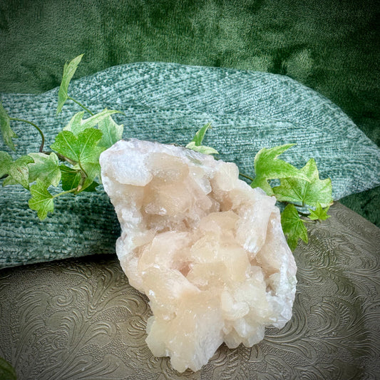 Stilbite with Apophyllite Cluster