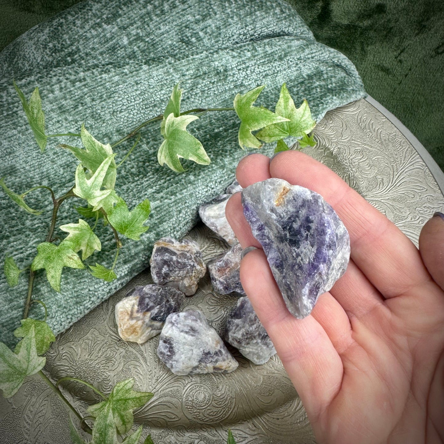Rough Banded Amethyst