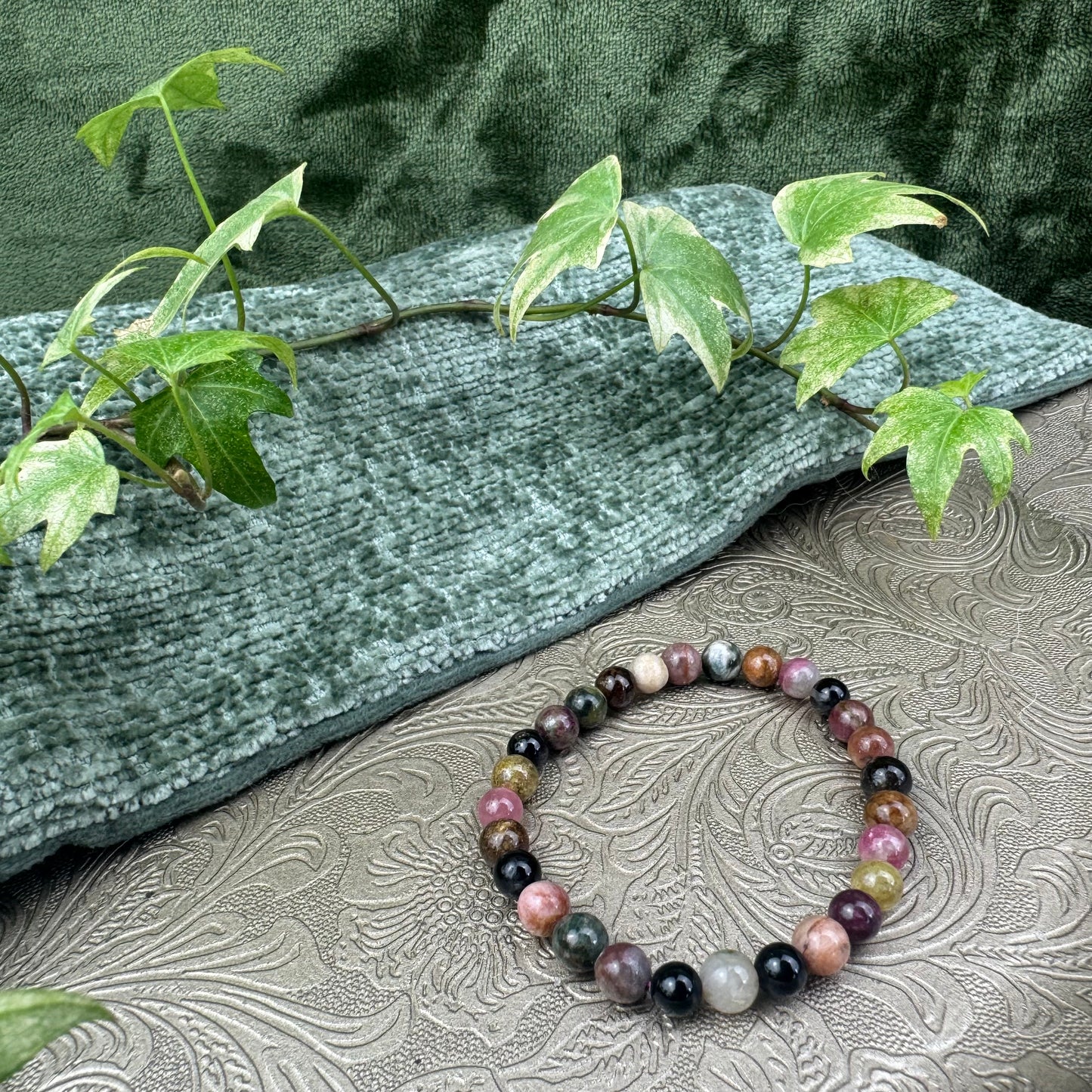 Mixed Tourmaline Power Bracelet