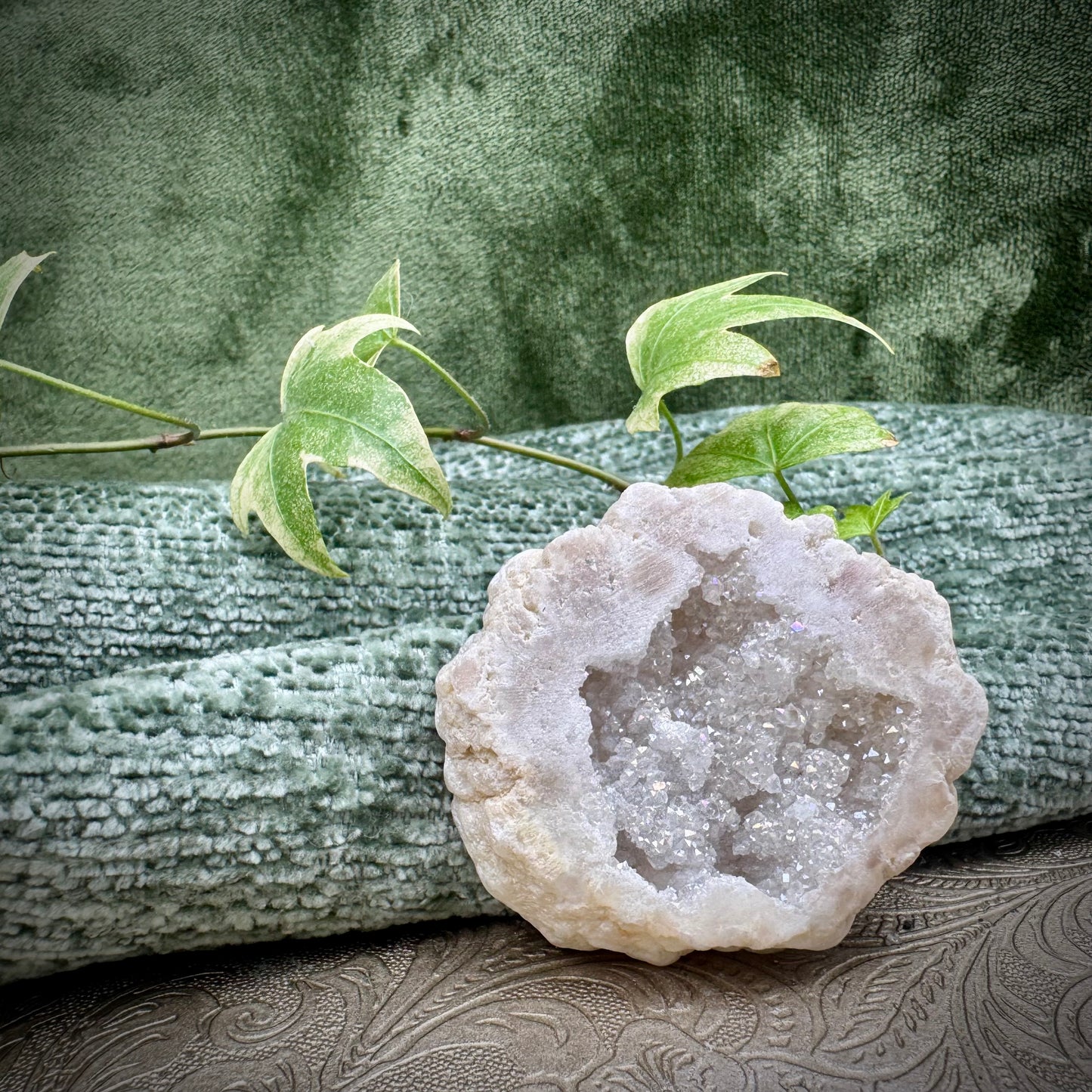 Angel Aura Quartz (Opal Quartz) Geode
