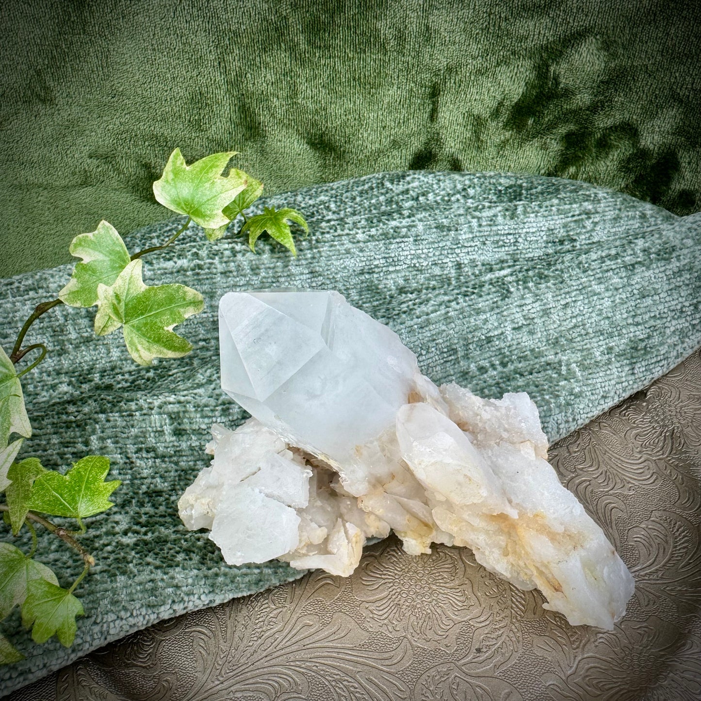 Candle Quartz Cluster