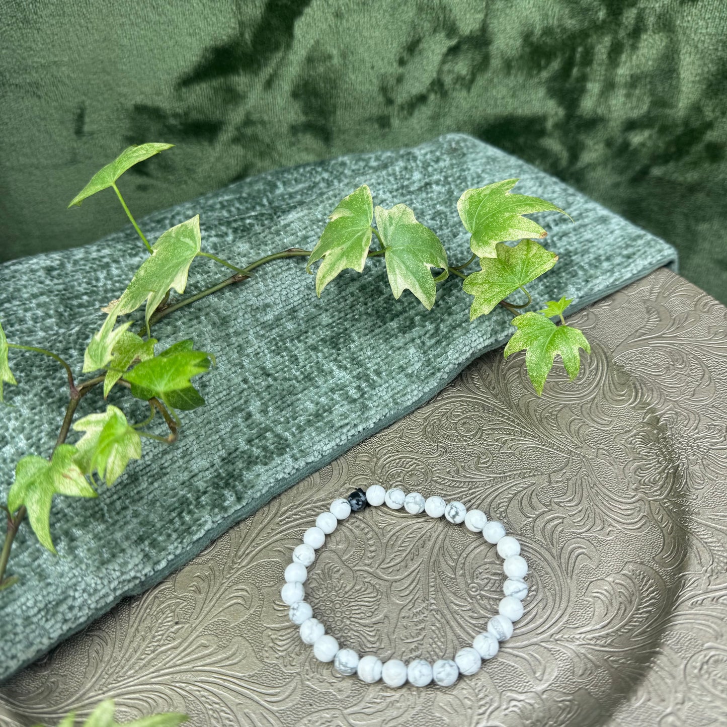 White Howlite Power Bracelet