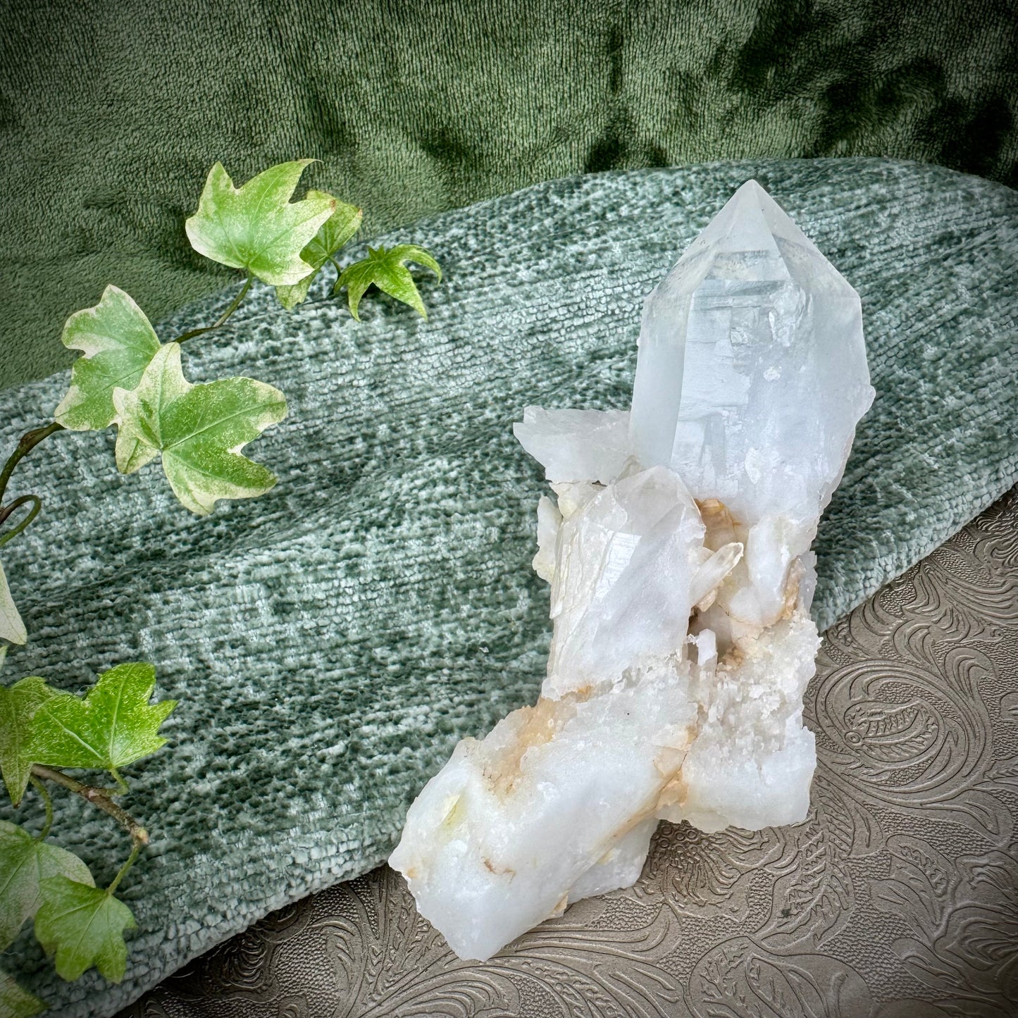 Candle Quartz Cluster