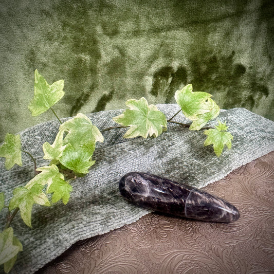 Black Moonstone Massage Wand