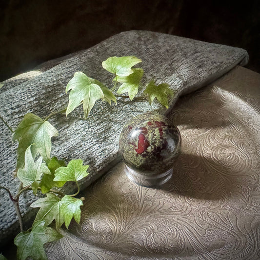 Dragon Blood Jasper Sphere