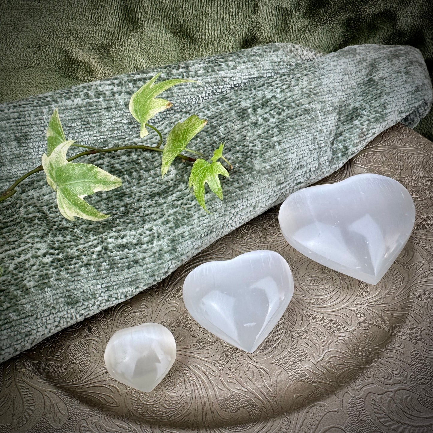 Selenite Heart