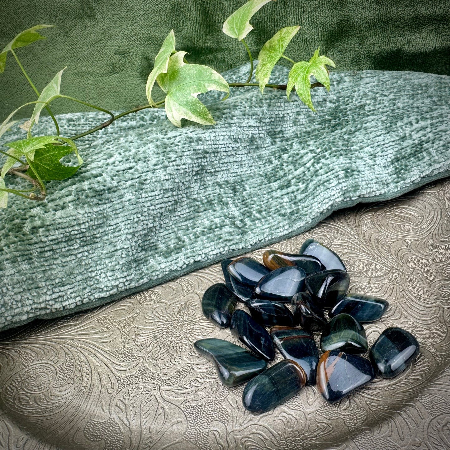 Multi Tiger's Eye Tumblestone