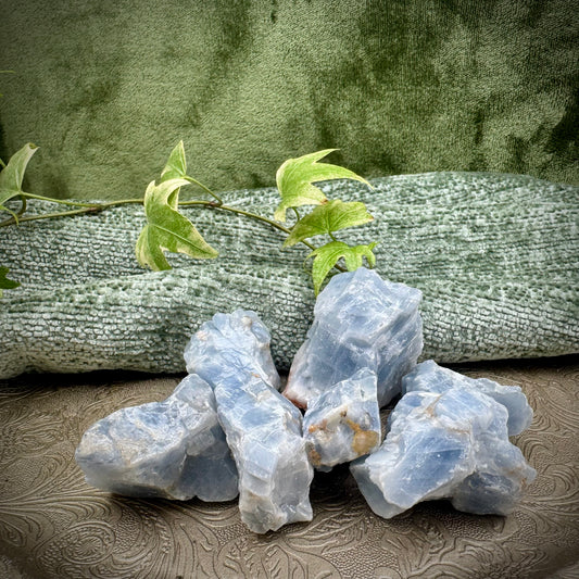 Rough Blue Calcite