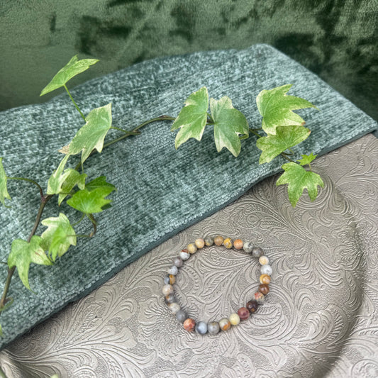 Crazy Lace Agate Power Bracelet