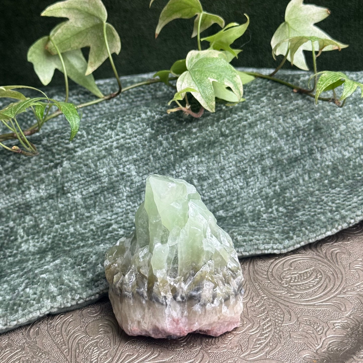 Green Calcite Raw Specimen