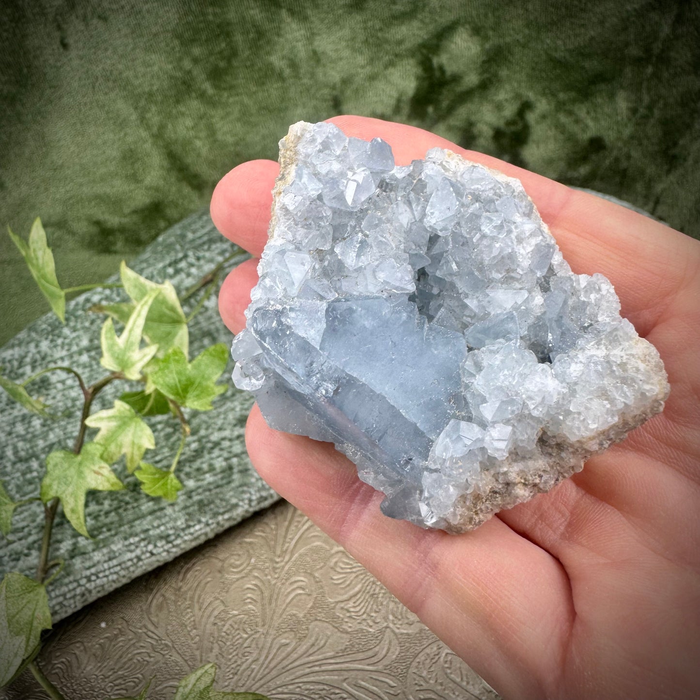 Celestite Cluster