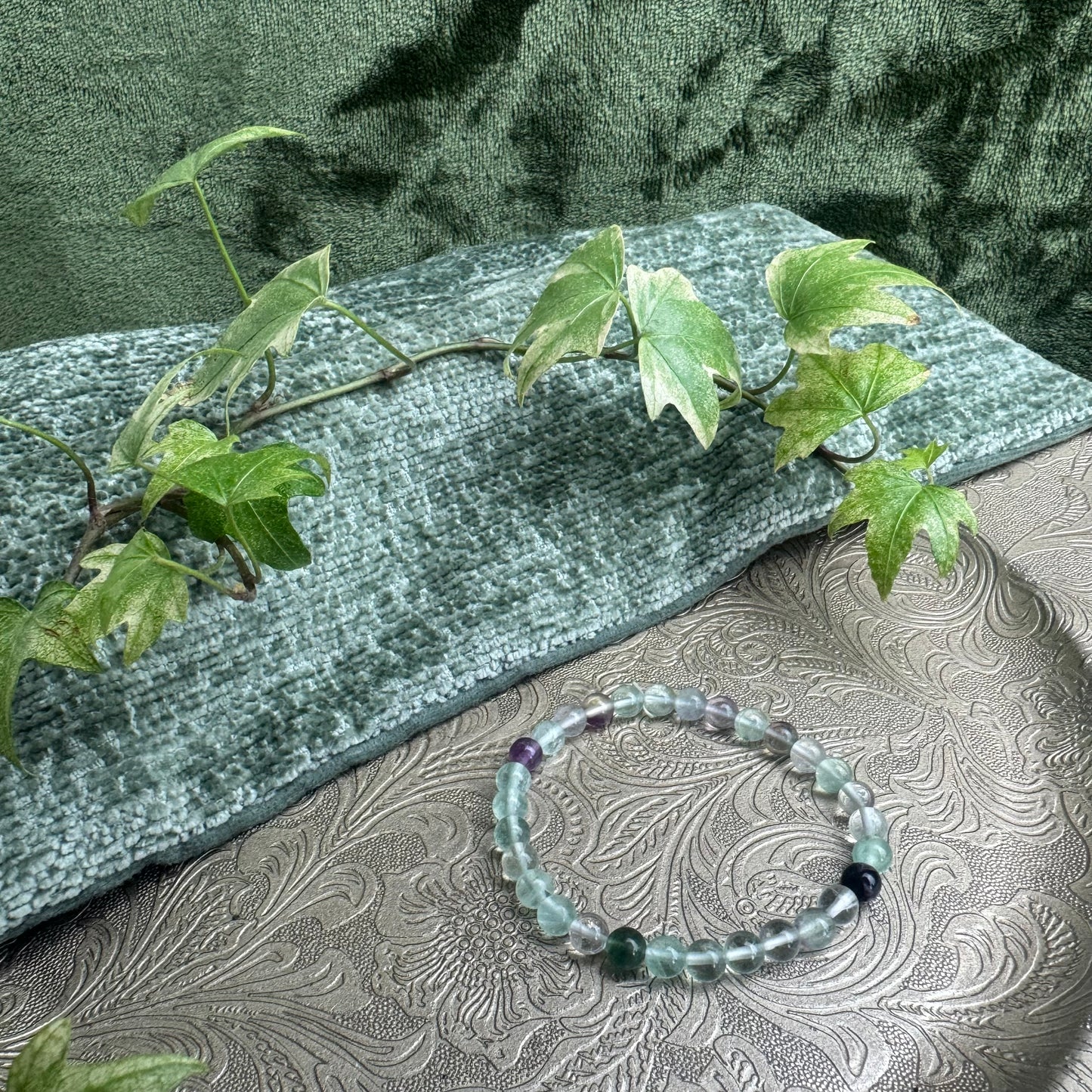 Rainbow Fluorite Power Bracelet